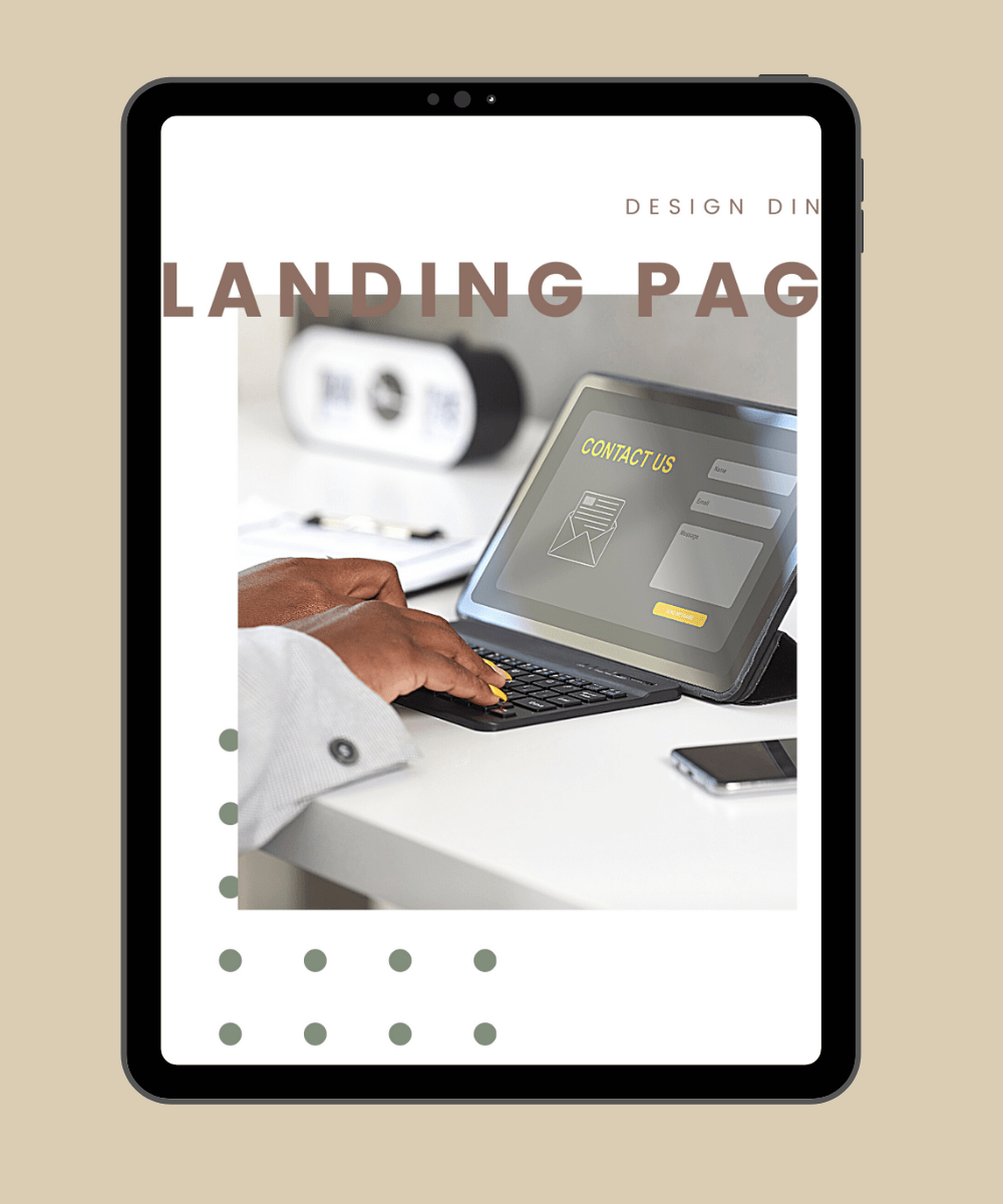 Design din Landing Page - Camilla Kraths medlemsklub